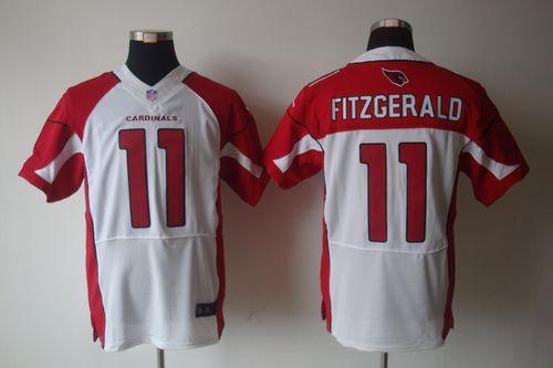 Nike Cardinals #11 Larry Fitzgerald White Men's Stitched NFL Vapor Untouchable Elite Jersey